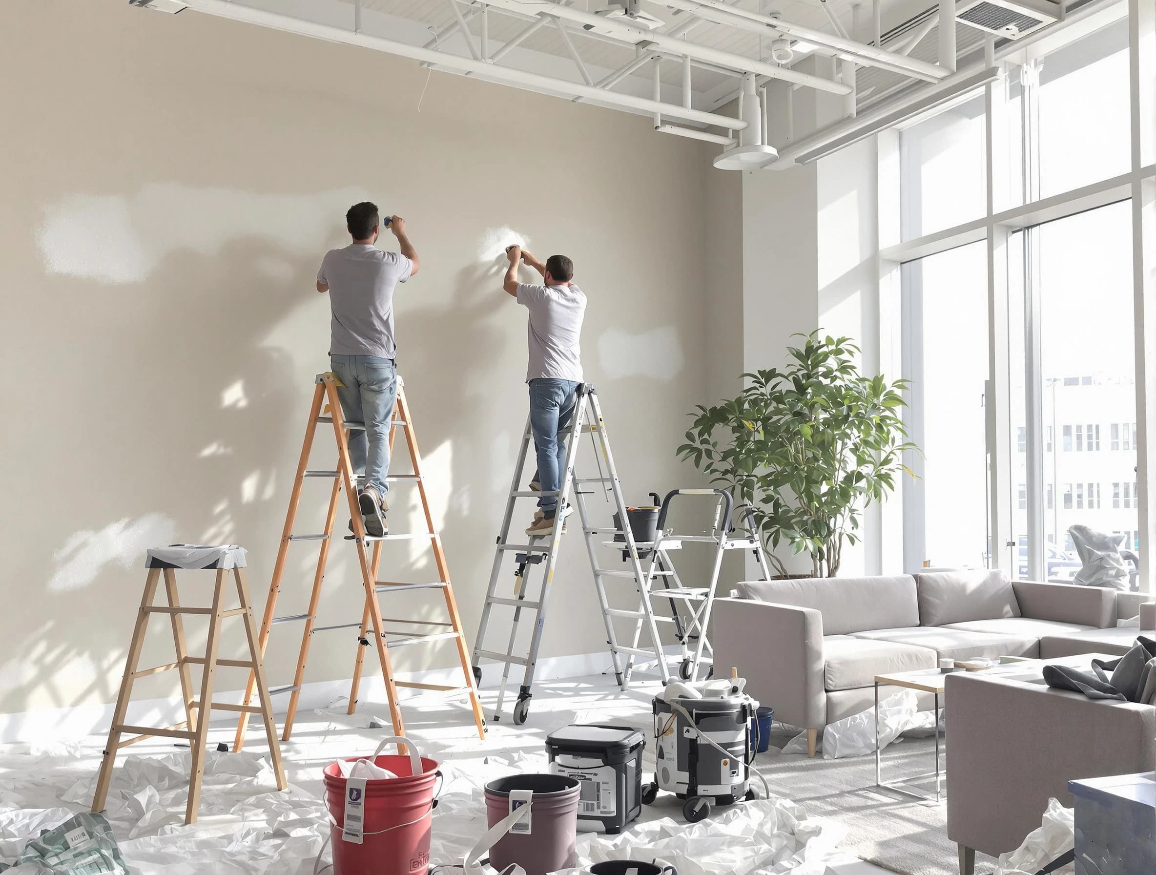 Guadalupe House Painters delivering commercial painting services in Guadalupe, AZ