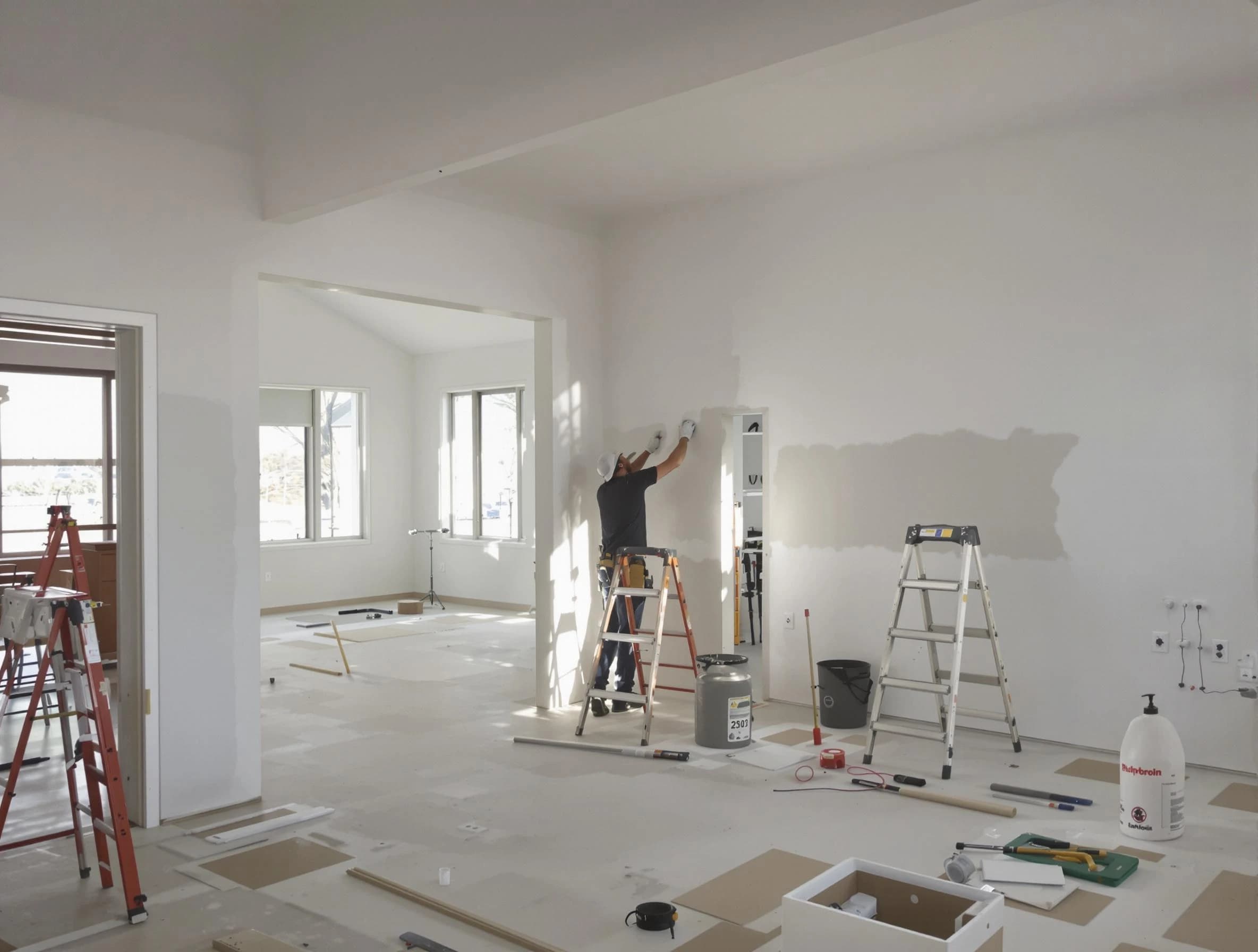 Detailed drywall installation with Guadalupe House Painters in Guadalupe