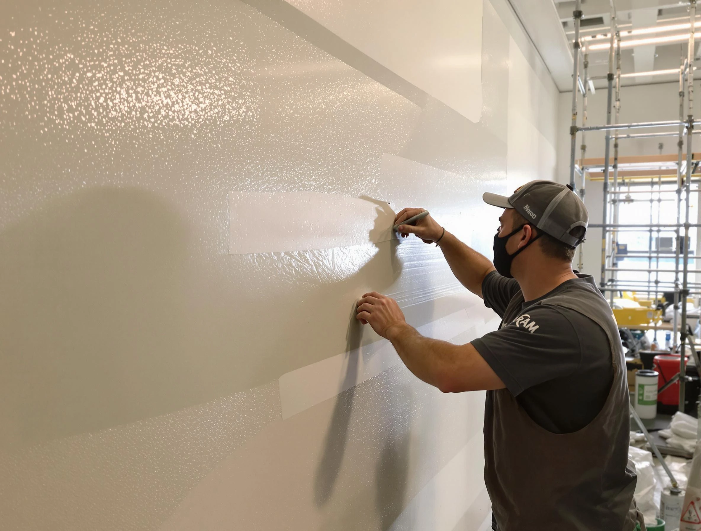 Tape and Mud in Guadalupe