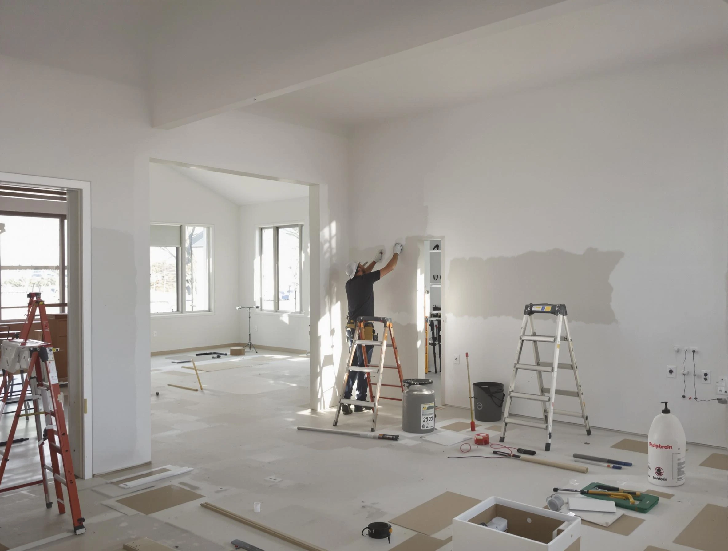 Detailed drywall installation with Guadalupe House Painters in Guadalupe